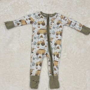 Kids Construction Print One Piece